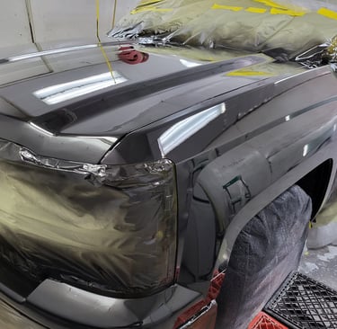 Finished Paint job of Chevrolet at CarGo Houston, TX