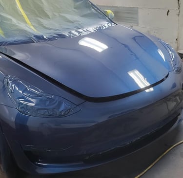 Tesla paint job CarGo Houston, TX