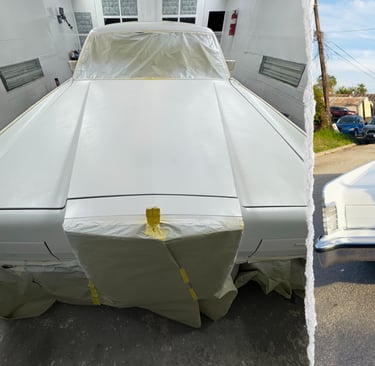 Lincoln Continental paint job CarGo Houston, TX