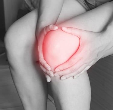 pijnlijke knie links