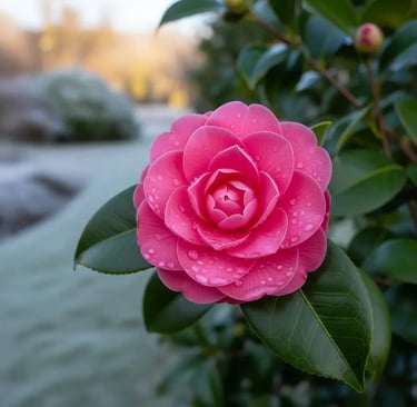 camelia, reina entre las acidófilas