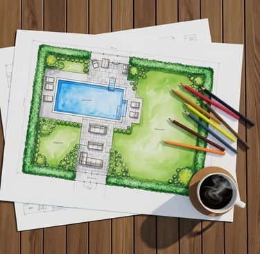 Planificando el jardín, el diseño lo primero
