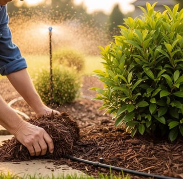 Lo más importante este verano riego y mulching