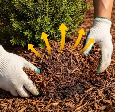 mulching tarea fundamental en verano