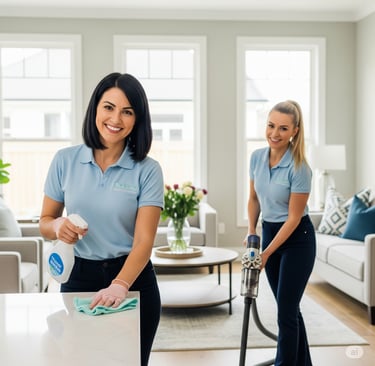 Cleaning people at WNY Home Cleaners