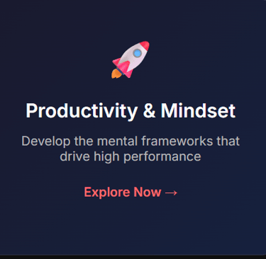 Productivity and Mindset Research 