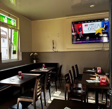 salle intérieur du bar "Au tigre"
