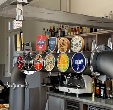 bières pressions proposé par le bar "Au Tigre"