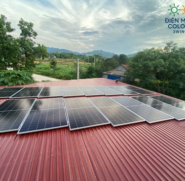 Nguyên lý hoạt động của hệ thống điện mặt trời