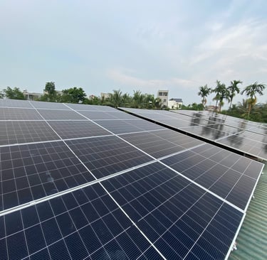 Lắp đặt điện mặt trời trọn gói 25kWp Hybrid GoodWe