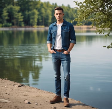 A quaint flower shop with a variety of potted plants and bouquets displayed outside on several tiers of a rustic wooden stand. The shop is situated on a narrow street with cobblestone pavement, and the background shows other storefronts and a van parked by the curb. The building has a vintage wooden door, adding charm to the scene.
