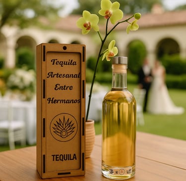 tequila artesanal jalisco para fiestas bebidas cócteles buena calidad botella personalizada