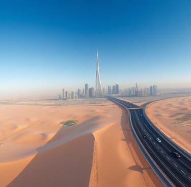 distance from Abu Dhabi to Dubai