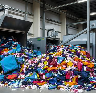 a pile of clothes