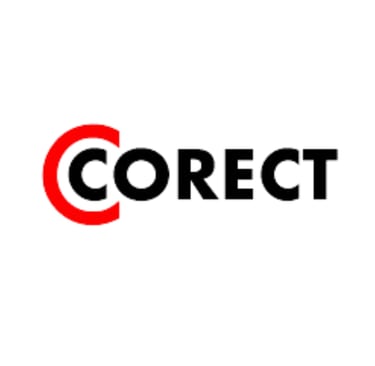 a logo for the corectron corporation