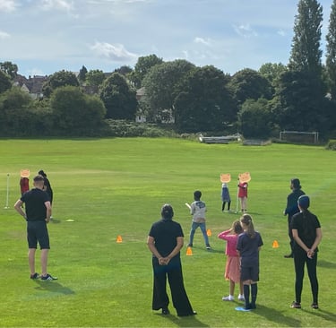 Sandwell Free Kids HAF Camp baseball
