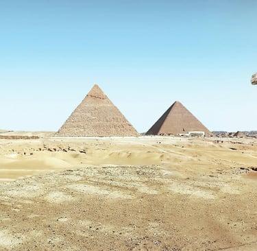 a camel in the land of Egypt