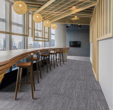 Garfield1 commercial carpet tile with subtle textured pattern, ideal for professional office interiors in London, Ontario.