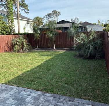 after landscaping in Atlantic beach fl