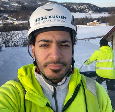 Tak & Snöskottning Örnsköldsvik .Tak & Snöskottning Härnösands . Tak & Snöskottning Kramfors . Rent 