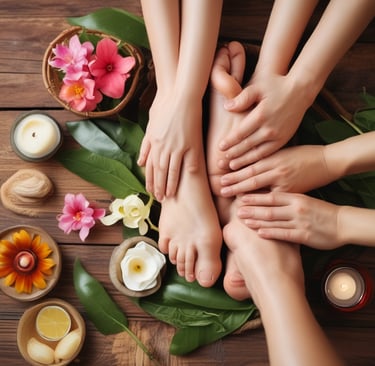 Foot Massage Benefits Physical Well-being