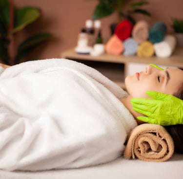Luxury spa treatment at Macro Spa in Medavakkam with professional therapists and calming ambiance