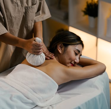 Relaxing Deep Tissue  massage therapy at Macro Spa in Perumbakkam