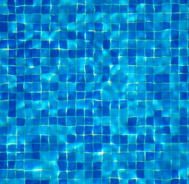 Pool Mosaikfliesen in Blau – glänzendes Design für ein mediterranes Ambiente.