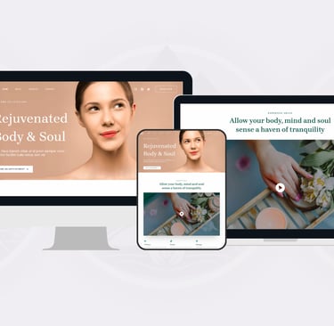 The Lotus, Premium Website Design preview