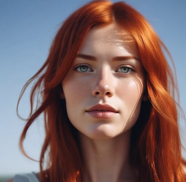 woman wearing black crew-neck shirt