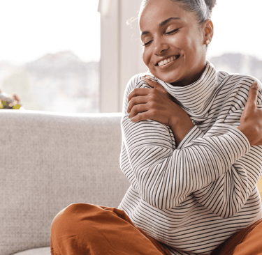 Happy Patient supported by GLEO Wellness Compassionate Virtual Medical Weight Loss Program in Massachusetts