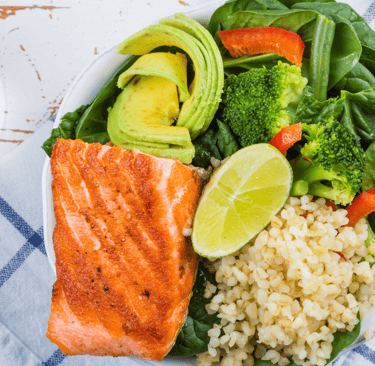 Nutritious food by successful patients of GLEO Wellness virtual medical weight loss program in Masschusetts