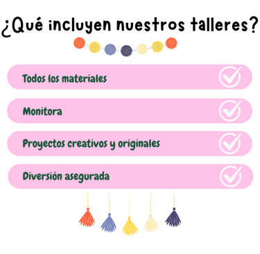 talleres infantiles y familiares Valladolid