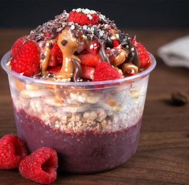 acai bowl food photos