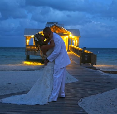 beach wedding in Hollywood, florida
