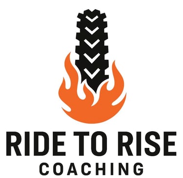 GJ Silver Ride to Rise coaching logo for intensity integration, regulation, ADHD support, and performance coaching.