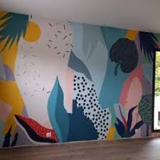 Papier peint coloré