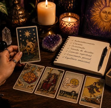 Benefícios das leituras de tarot