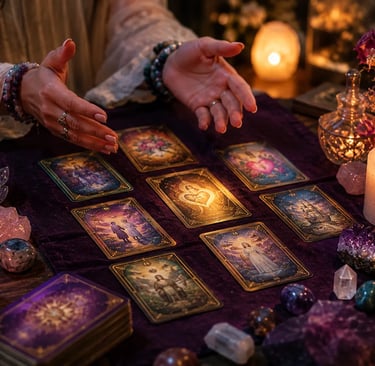 Leitura de tarot online para cura emocional