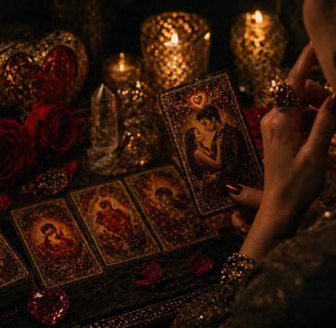 tarot ele me ama com leitura de cartas de amor