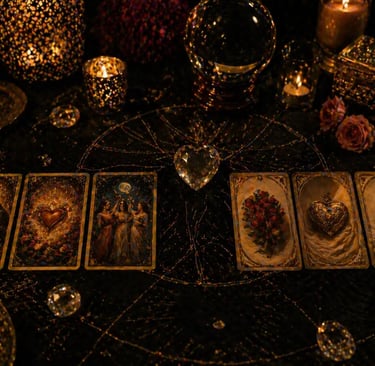 tarot e lenormand amor com leitura de cartas romanticas
