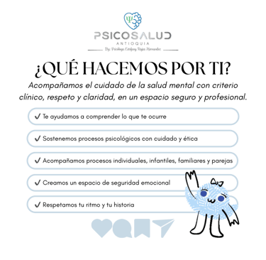 Terapia psicol+ogica en Antioquia