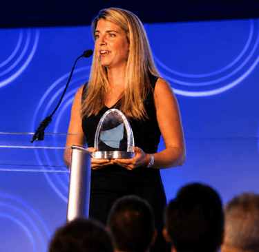 Kimberly Cockrell Corley Accepts Lloyds List Excellence Award