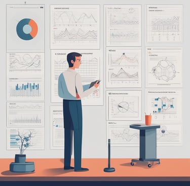 Screenshot of a Python coding project showing data analysis scripts