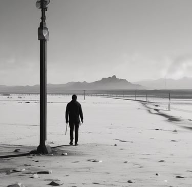 red blue and black abstract painting