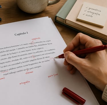 Corrección y estilo servicio editorial 