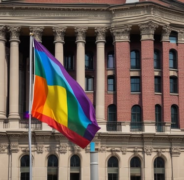 photo of white staircase