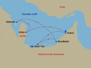 7 Nights Arabian Gulf Cruise from Dubai