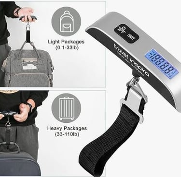 Digital Hanging Baggage Scale for Travel