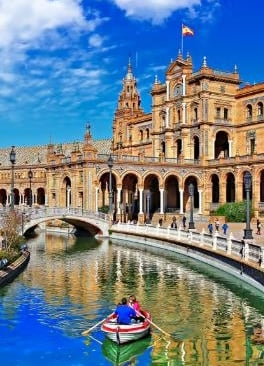 Andalusia's most historic monuments in Cordoba, Seville, and Granada.